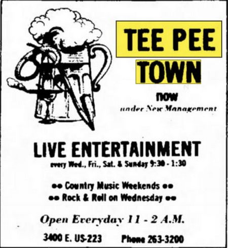 Wig-Wam (Tee-Pee Town) - Jan 22 1976 Article